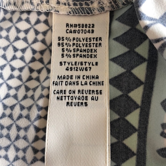 Max Studio geometric print dress   NWT - Picture 8 of 9